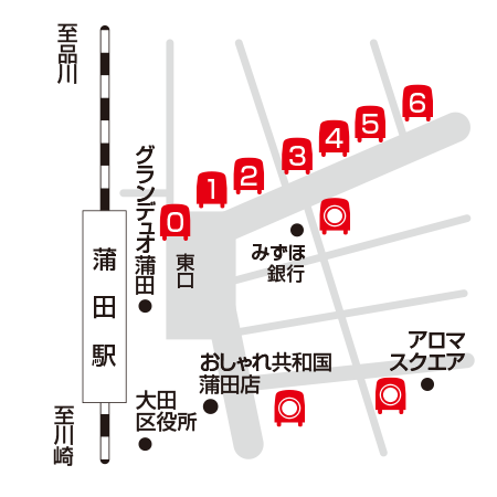 川崎駅 蒲田駅 東京ディズニーリゾート 高速バス 京浜急行バス
