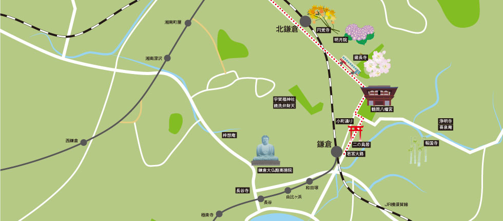 Kamakura Map