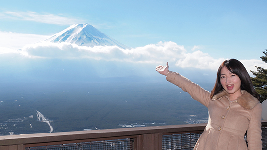 富士山と河口湖を一気に展望しよう！