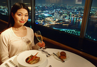 For a romantic night in Yokohama, this is the place!
