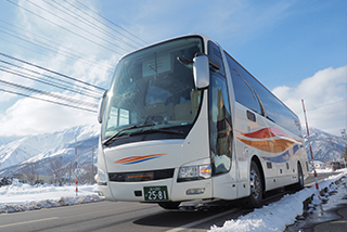 A relaxing direct flight to Hakuba