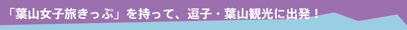 购买“叶山女性周游券”，前往逗子、叶山观光吧！