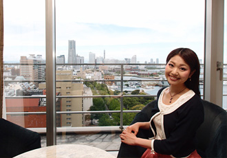 The finest night view overlooking Minato Mirai