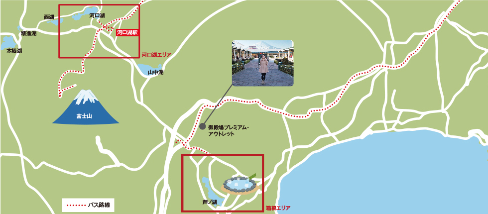 kawaguchiko_hakone Map