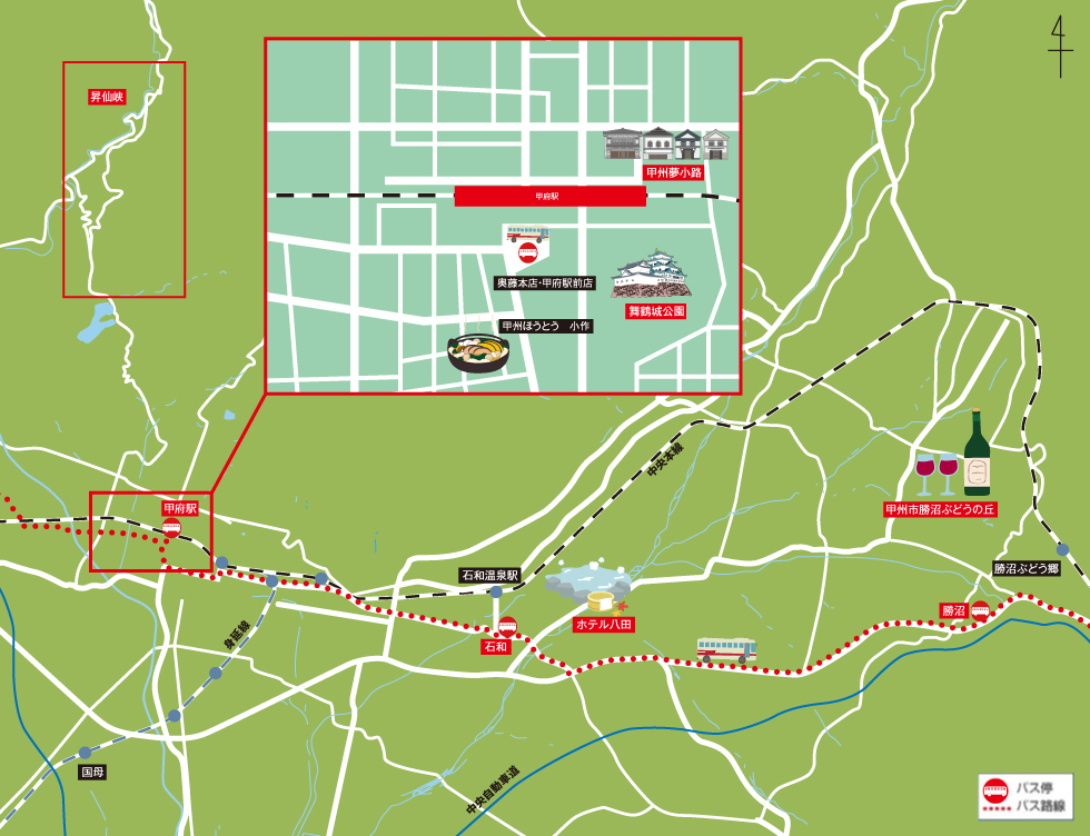 kofu Map