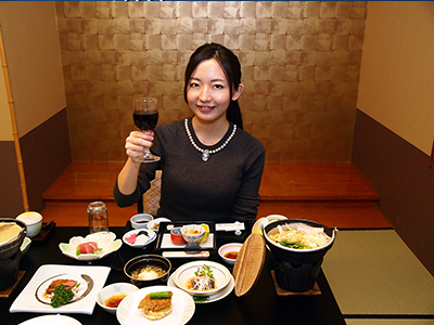 A hotel filled with the charm of Kofu